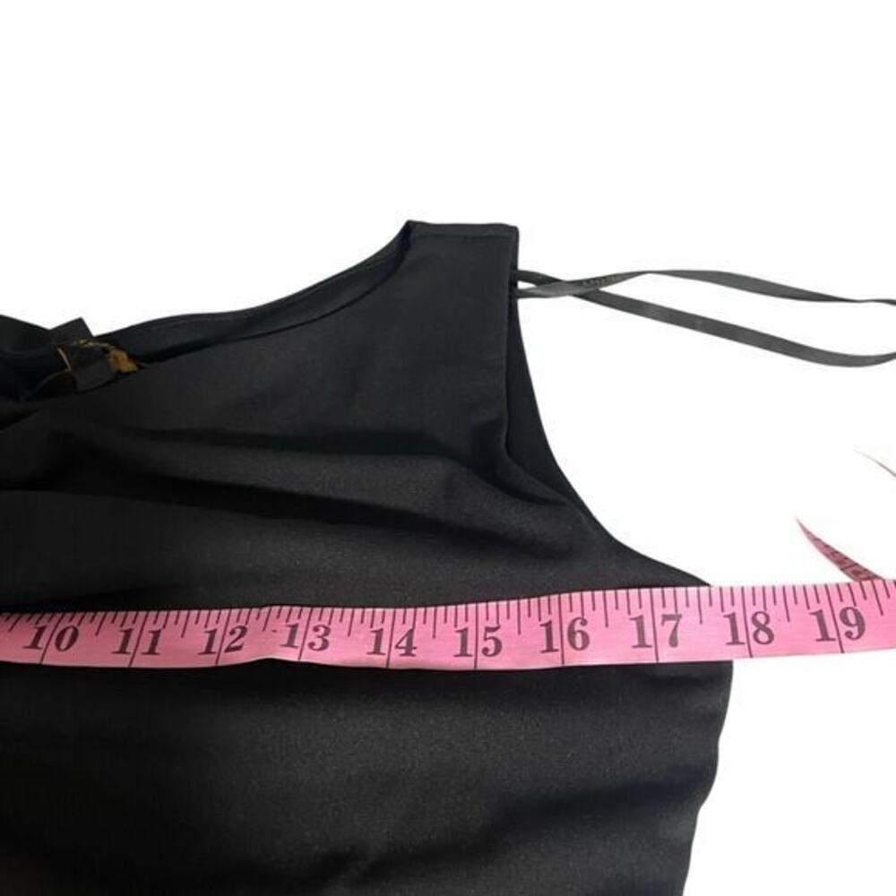 DONNA KARAN‎ NEW YORK nwt $169 hardware strap wide-leg pants jumpsuit 2 XS - Picture 11 of 12